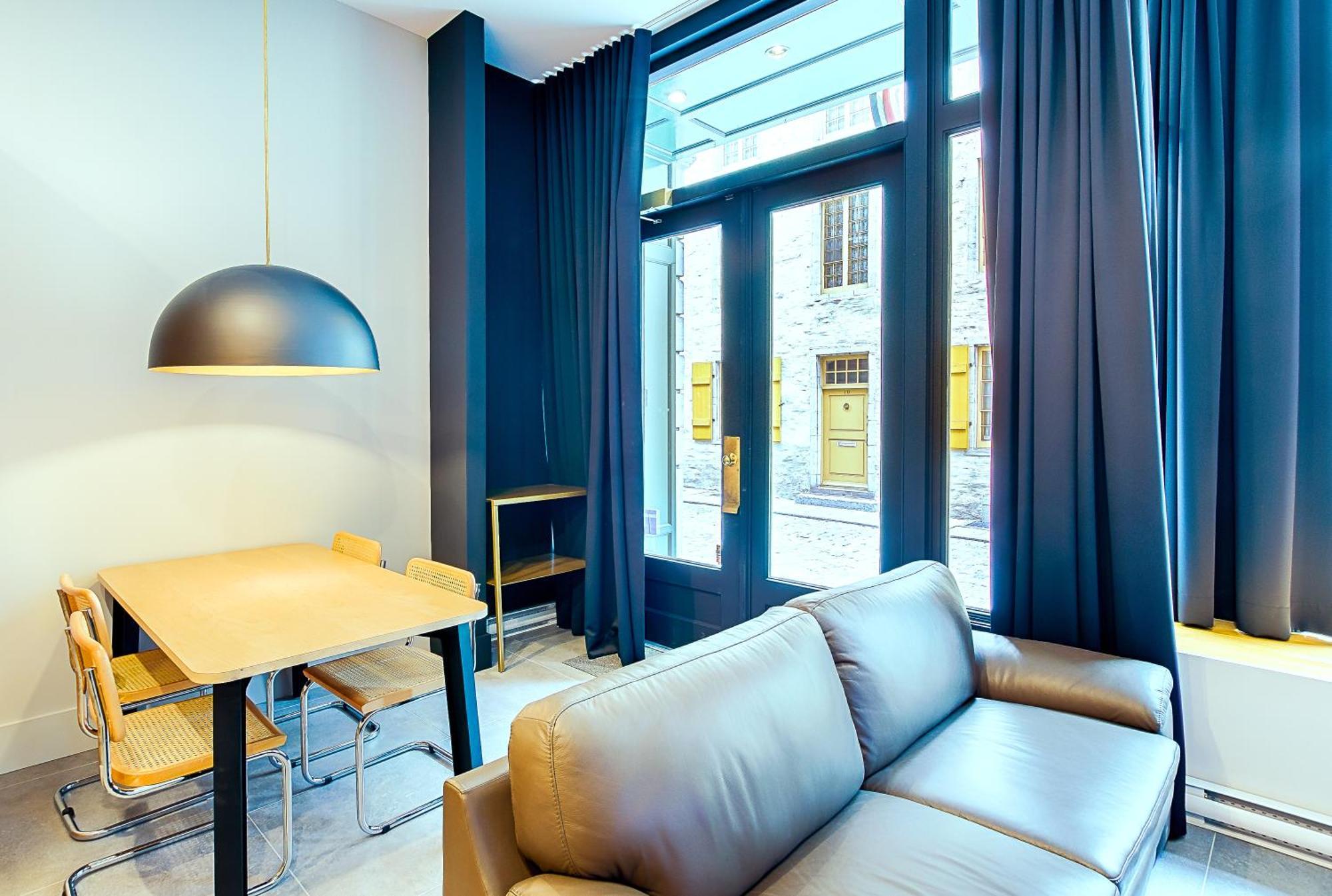 Appartamento Les Lofts Champlain by Les Lofts Vieux-Québec Esterno foto
