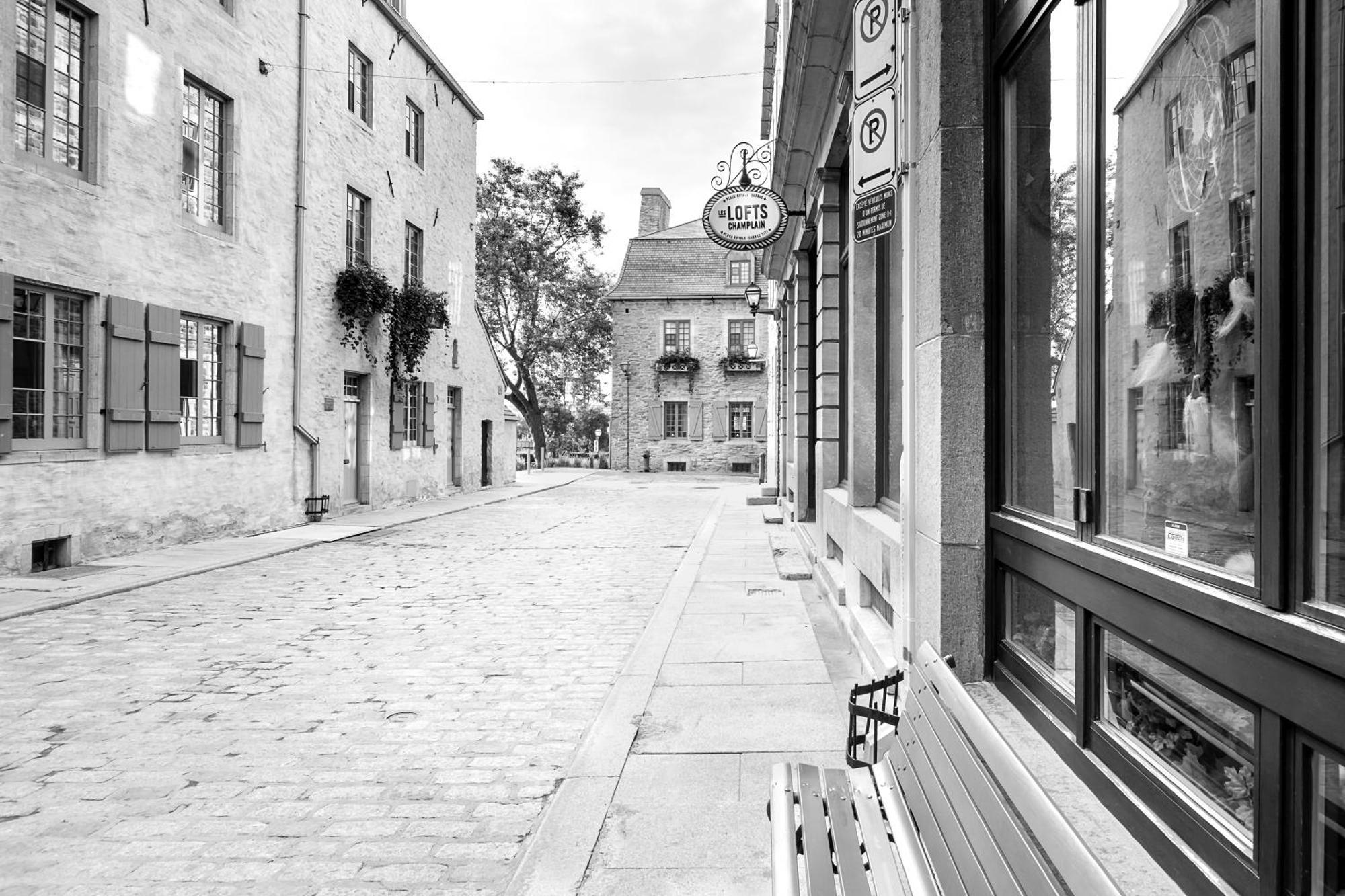 Appartamento Les Lofts Champlain by Les Lofts Vieux-Québec Esterno foto
